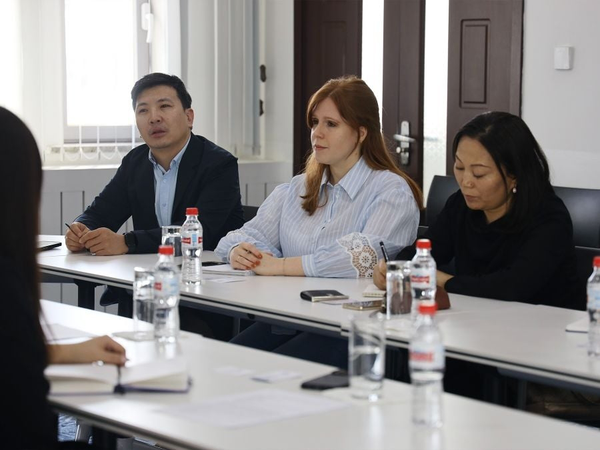 Ulaanbaatar, April 16, 2024 - Simone Z. Atanasovski, Regional Director for Central Asia and Mongolia at the EBRD's SME Finance and Development Department, worked in Mongolia.