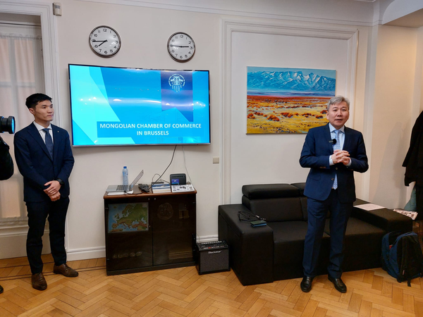 Mongolian Chamber of Commerce opening in Brussels