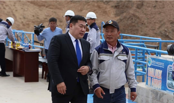 The Serven 10MW solar power plant in Gobi-Altai Province inaugurated