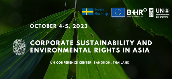 Corporate Sustainability and Environmental Rights in Asia