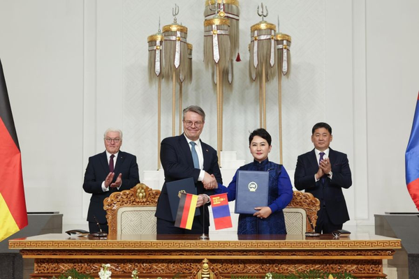 Cooperation Documents Signed Between Mongolia and Germany